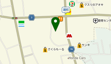 カラオケまねきねこ 大間々店の地図画像