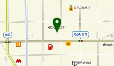 カラオケまねきねこ 尾西店の地図画像