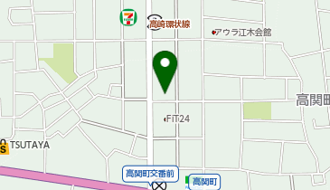 カラオケまねきねこ 高崎高関店の地図画像