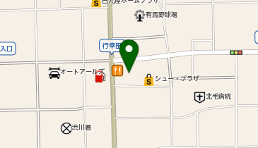 カラオケまねきねこ 渋川店の地図画像
