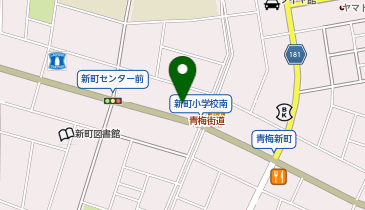 カラオケまねきねこ 青梅新町店の地図画像