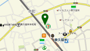 カラオケまねきねこ 東久留米北口店の地図画像