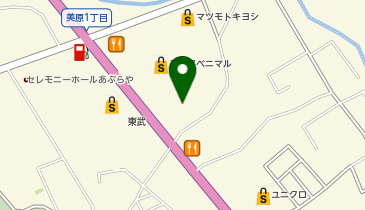 カラオケまねきねこ 大田原店の地図画像