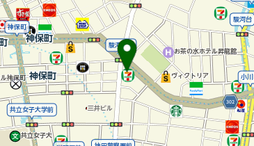 カラオケまねきねこ 神田小川町店の地図画像