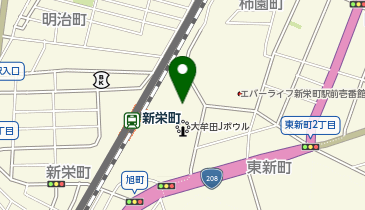 カラオケまねきねこ 大牟田店の地図画像