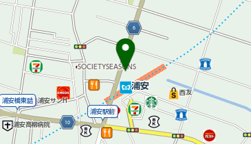 カラオケまねきねこ 浦安北口店の地図画像
