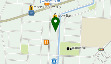 カラオケまねきねこ 真岡店の地図画像