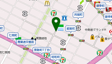 カラオケまねきねこ 静岡本店の地図画像