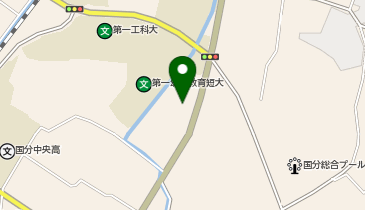 カラオケまねきねこ 国分店の地図画像