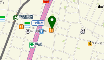 カラオケまねきねこ 戸越銀座店の地図画像