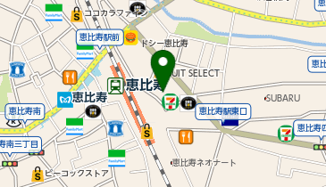 カラオケまねきねこ 恵比寿東口店の地図画像