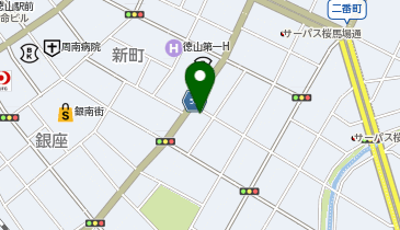 カラオケまねきねこ 徳山平和通り店の地図画像