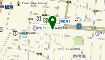 カラオケまねきねこ 宇都宮駅東口店の地図画像