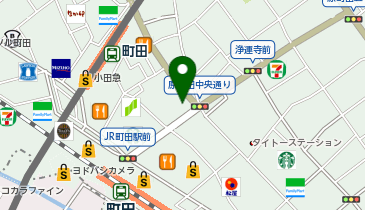 カラオケまねきねこ 町田中央店の地図画像