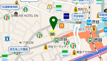 カラオケまねきねこ 渋谷道玄坂店の地図画像