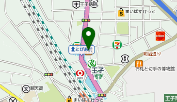 カラオケまねきねこ 王子駅前店の地図画像