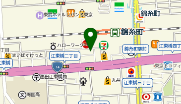 カラオケまねきねこ 錦糸町南口2号店の地図画像