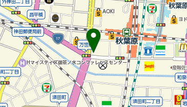 カラオケまねきねこ 秋葉原電気街口店の地図画像