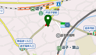 カラオケまねきねこ 逗子駅前店の地図画像