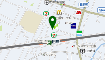 カラオケまねきねこ 田無駅前店の地図画像