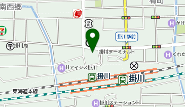 カラオケまねきねこ 掛川駅前店の地図画像