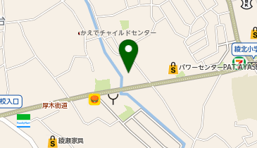 カラオケまねきねこ 綾瀬寺尾店の地図画像
