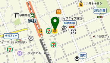 カラオケまねきねこ 蘇我駅前店の地図画像