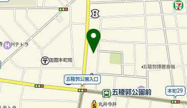 カラオケまねきねこ 函館五稜郭店の地図画像