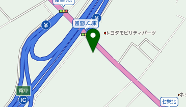 カラオケまねきねこ 富里店の地図画像