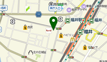 カラオケまねきねこ 福井駅前店の地図画像