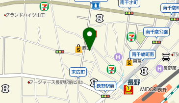 カラオケまねきねこ 長野駅前2号店の地図画像