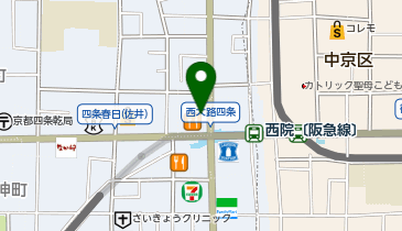 カラオケまねきねこ 西院駅前店の地図画像