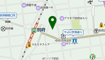 カラオケまねきねこ 別府駅前店の地図画像