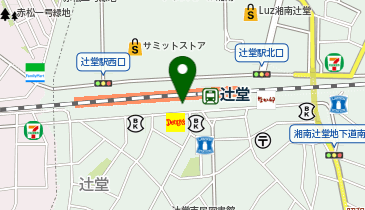 カラオケまねきねこ 辻堂駅前店の地図画像
