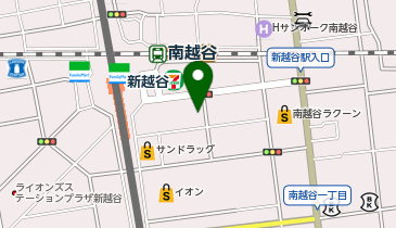 カラオケまねきねこ 南越谷駅前2号店の地図画像