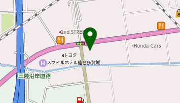 カラオケまねきねこ 多賀城店の地図画像