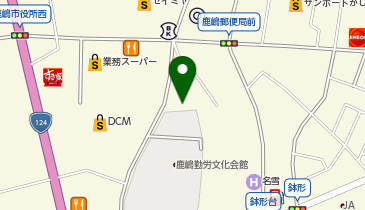 カラオケまねきねこ 鹿嶋宮中店の地図画像
