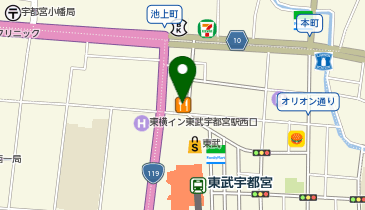 元気寿司東武店の地図画像