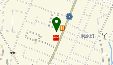 魚べい西川田店の地図画像