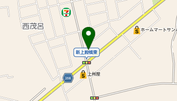 魚べい 茂呂店の地図画像