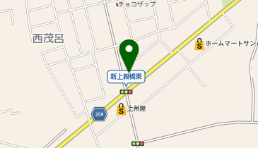 魚べい茂呂店の地図画像
