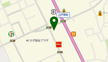 魚べい上戸祭店の地図画像