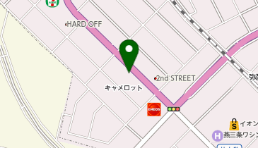 魚べい燕三条店の地図画像