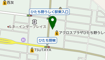 魚べい ひたち野うしく店の地図画像