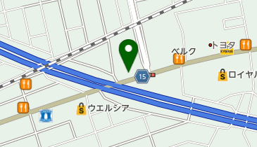 魚べい 川越的場店の地図画像