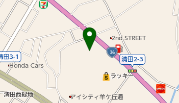 魚べい 清田店の地図画像