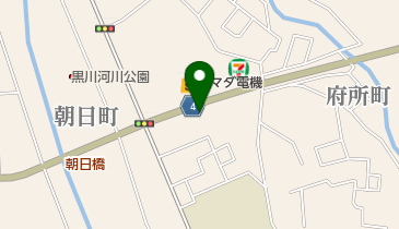 魚べい 鹿沼府所町店の地図画像