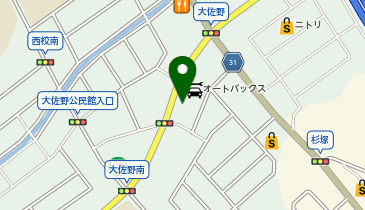 魚べい 太宰府大佐野店の地図画像