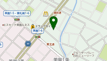 魚べい白石栄通店の地図画像