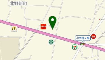 魚べい小手指店の地図画像